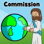 The Great Commission. Preschool Bible lesson. Story, crafts, games and worksheets